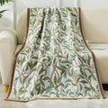 Floral Cotton Bath Towel — product close-up