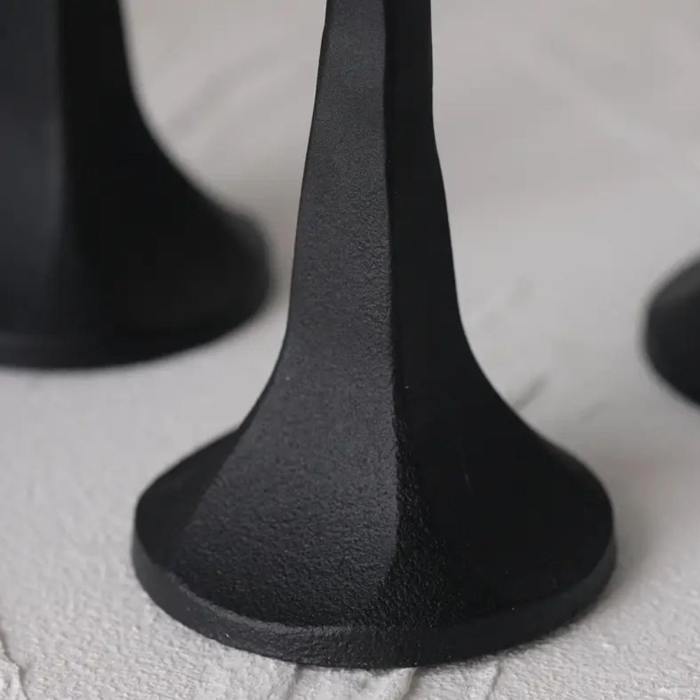 Iron Taper Candle Holder | 3pcs Set — product close-up