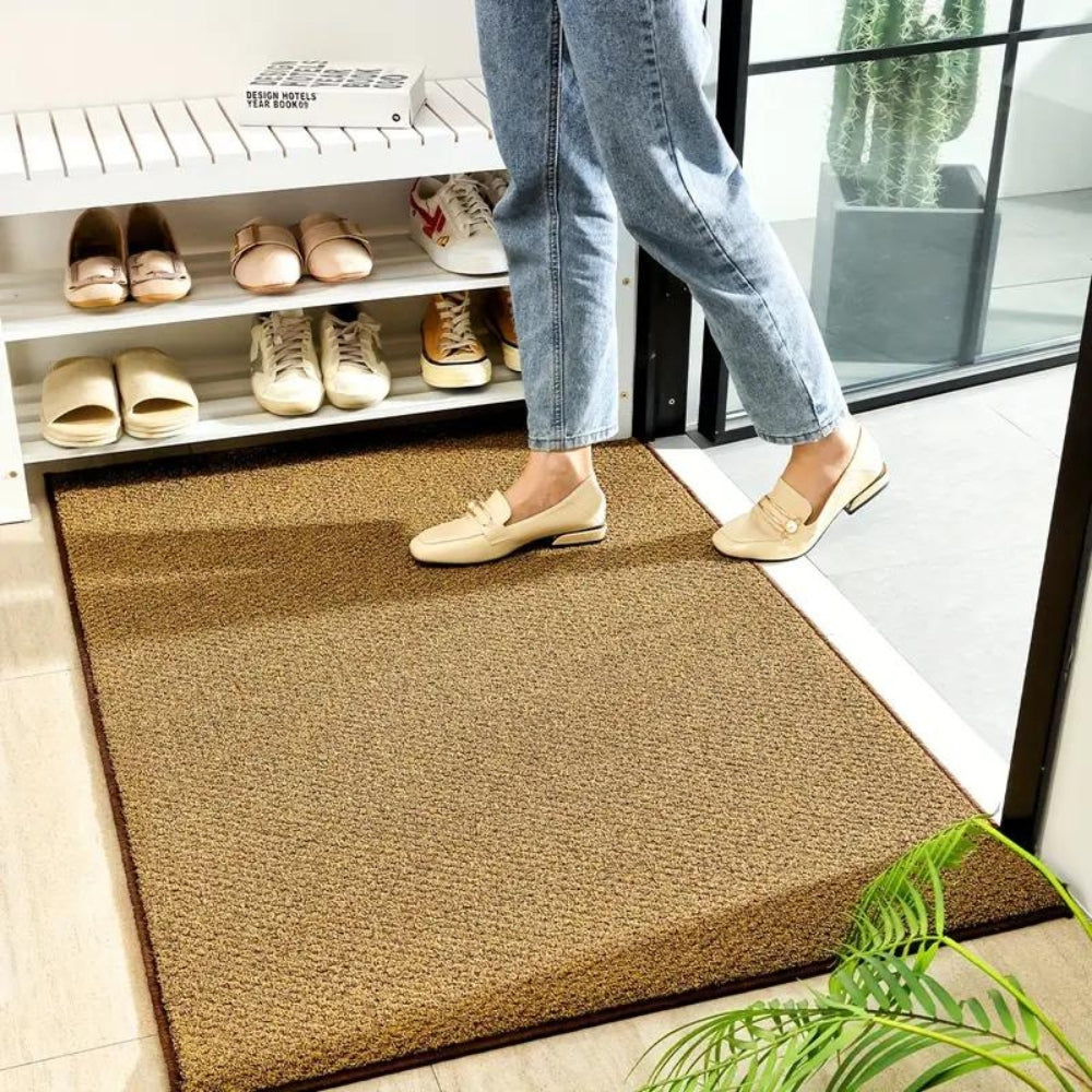 Coconut Palm Welcome Mat — lifestyle shot
