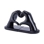 Amora Resin Love Gesture Bookends — product close-up