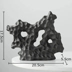 Ceramic Coral Sculpture — size and scale reference