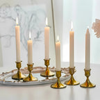 Shimmering Vintage Candle Holder | 2pc Set — main product photo