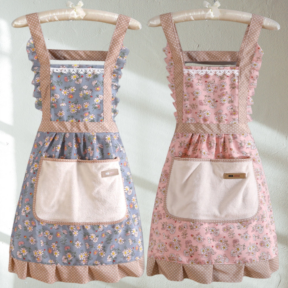 Sweet Flora Kitchen Apron — main product photo