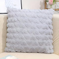 Plush Heart Cushion Cover — size and scale reference