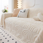Celestial Plush Sofa Cover — alternate angle view