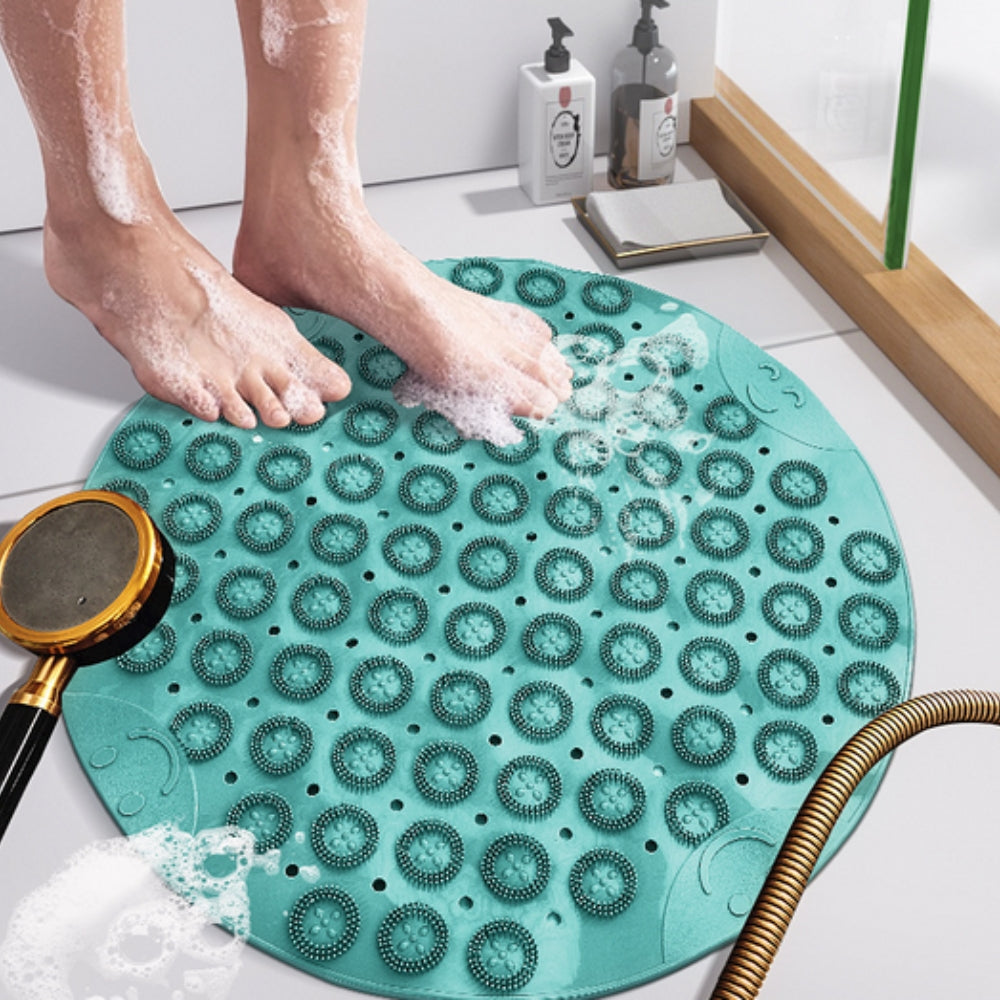 Safe Shower Round Non-Slip Mat — alternate angle view