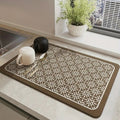 Mandala Kitchen Dish Drying Mat — product close-up