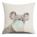 Gum Pop Animal Cushion Covers — product in use