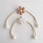Whimsical Flower Curtain Tie Back — product detail view
