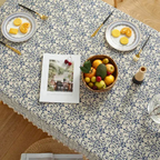 Cottage Chic Patterned Tablecloth — main product photo