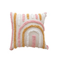 Tassel-Trimmed Boho Floral Cushions — lifestyle shot