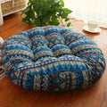 Round Boho Cushion Versatile Seating — product in use