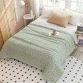 Ultimate Comfort Leaf Gauze Blanket — alternate angle view