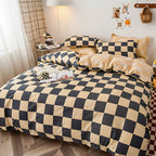 Chateau Checkered Bedding Set | 3pcs Set — main product photo