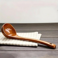 Natural Wooden Soup Spoon — lifestyle shot