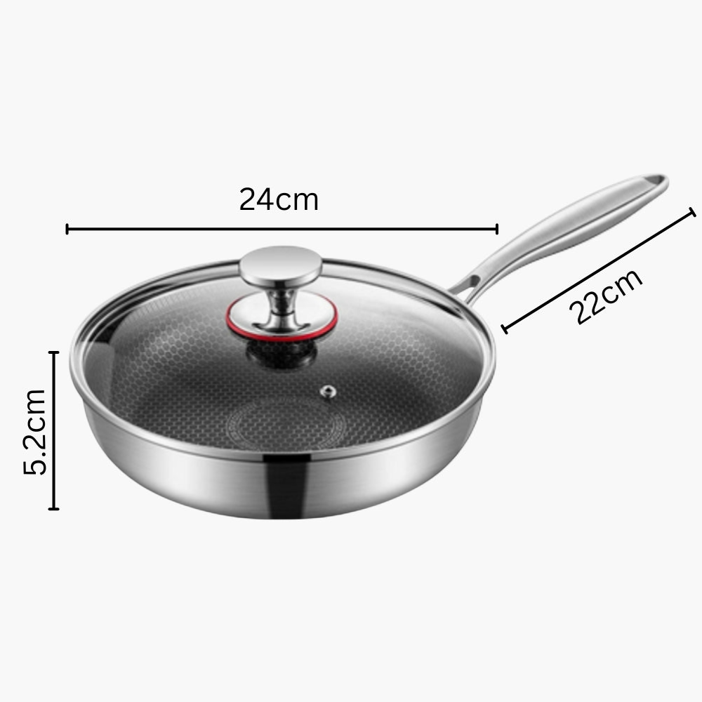 Premium Stainless Steel Titan Pan — view 4