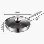 Premium Stainless Steel Titan Pan — view 4