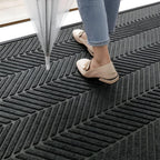 Chevron Ridges Non-Slip Door Mat — main product photo