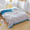 Whimsical Hearts Reversible Cotton Blanket — main product photo