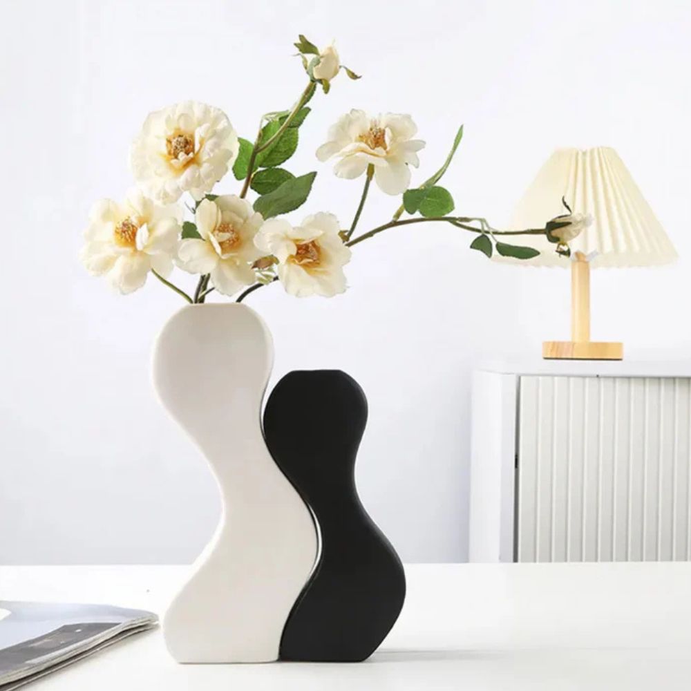 Unity Flow Ceramic Vase Set — main product photo