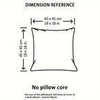 Marble Inspired Plush Cushion Cover — alternate angle view