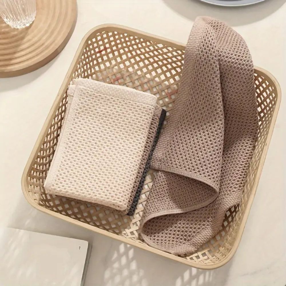 Honeycomb Absorbent Kitchen Towels — product detail view