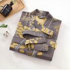 Imperial Flora Bathrobe — alternate angle view