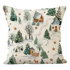 Winter Christmas Cushion Cover — product close-up
