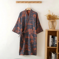 Serene Woodlands Kimono Robe — alternate angle view
