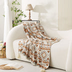 Wanderlust Boho Chic Blanket — product in use
