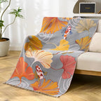 Koi Garden Elegance Gauze Towel — main product photo