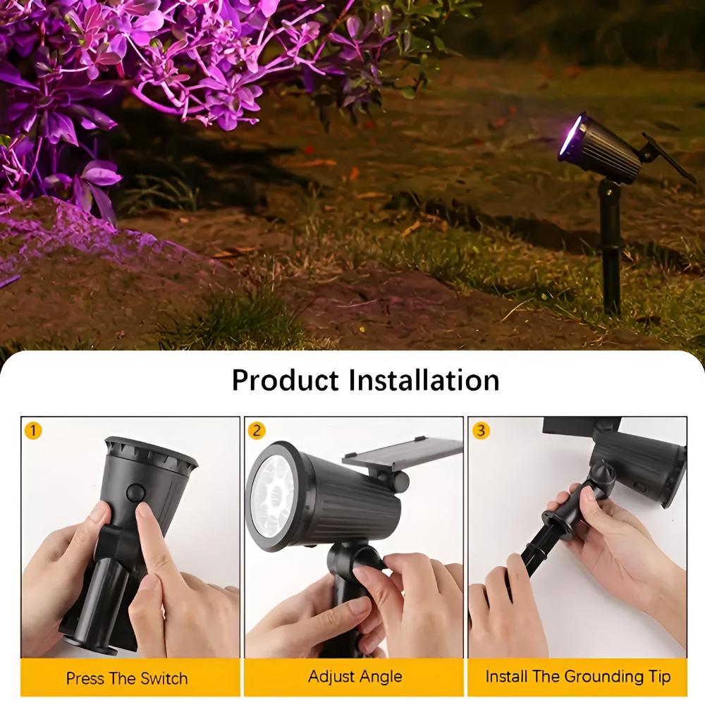 Power Glow Solar Light — lifestyle shot