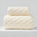 Pure Soft Fleece Towels — material texture close-up