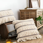 Bohemian Fringe Tassel Cushion Covers — product detail view