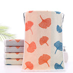 Ginkgo Bliss Cotton Towel — main product photo