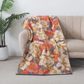 Vintage Rose Cotton Bath Towel — product detail view