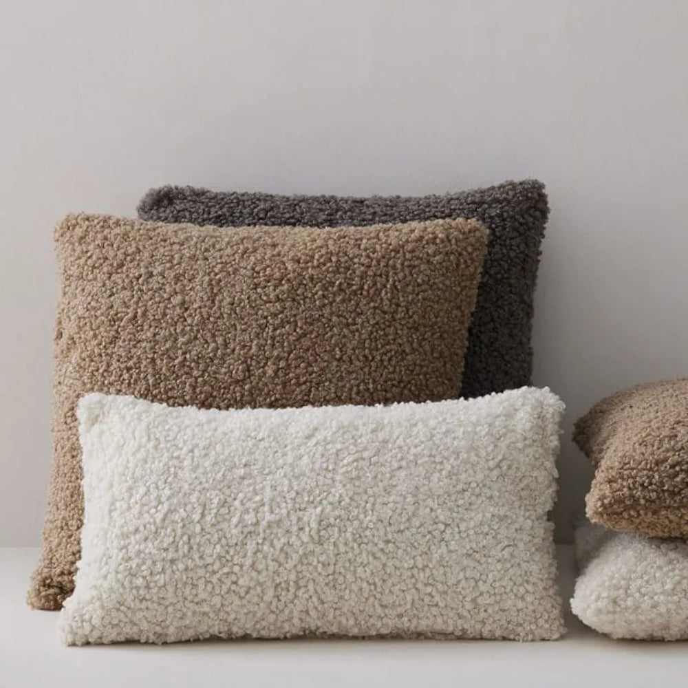Boucle Handwoven Cushion Cover — main product photo