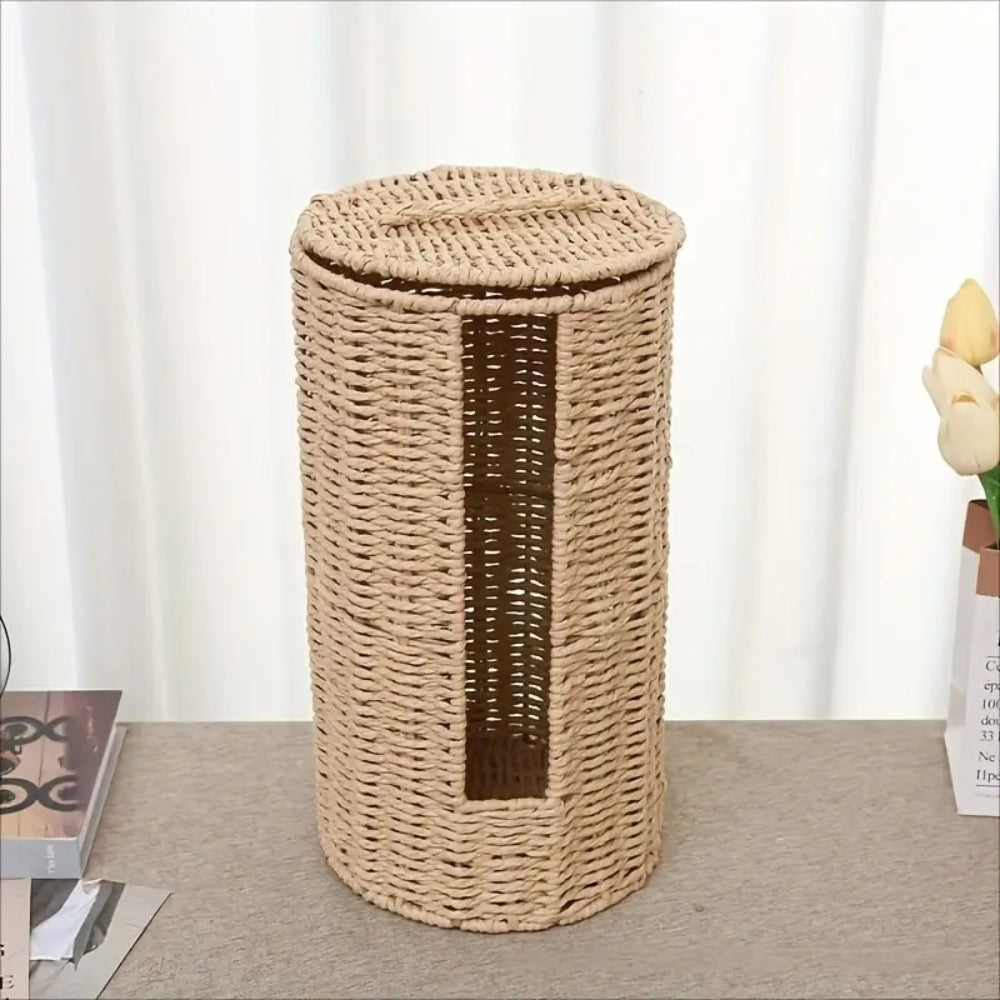 Braided Rope Toilet Paper Holder — additional view