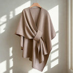 Luxurious Poncho Windproof Shawl Coat — main product photo