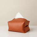Tisovo Stylish Leather Tissue Case — product in use