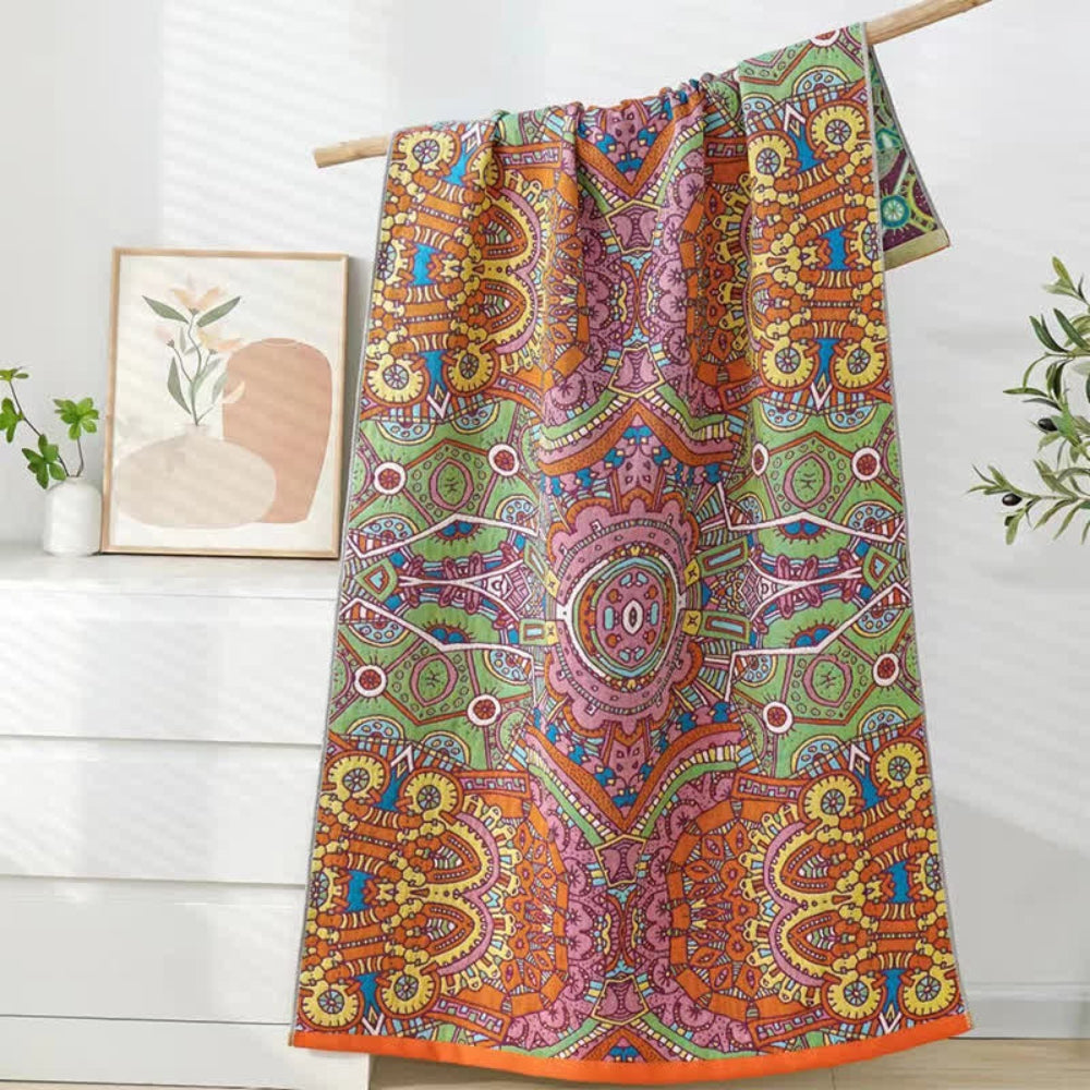 Moroccan Cotton Gauze Bath Towel — main product photo