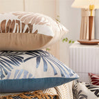 Metallic Foliage Cushion Cover — product in use