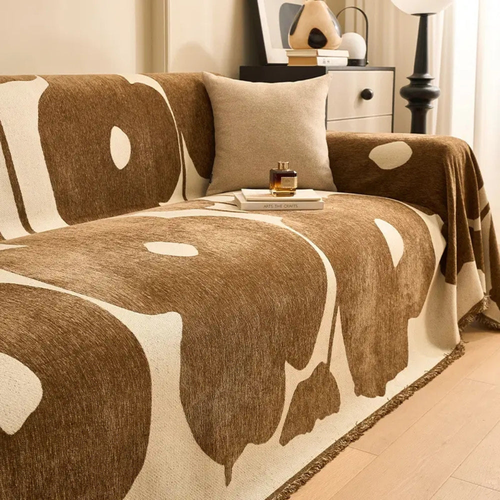 Monaco Woven Modern Art Sofa Cover