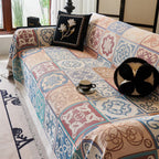 Vintage Mosaic Sofa Cover — product detail view