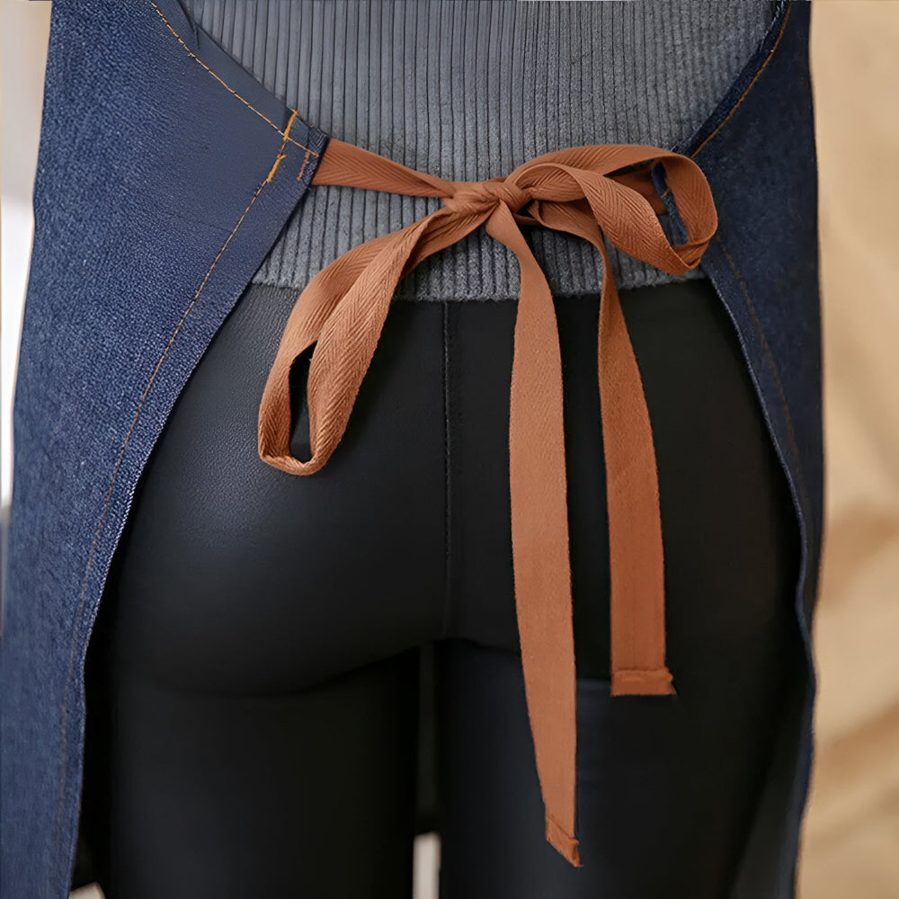 Adjustable Denim Apron — additional view