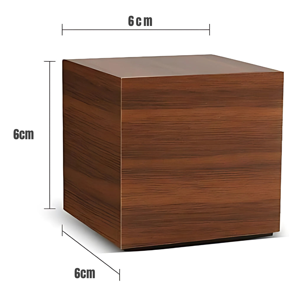 Modern Cube LED Alarm Clock — product close-up