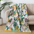 Nature’s Embrace Floral Bath Towel — alternate angle view