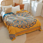 Golden Lotus Comfort Reversible Blanket — main product photo