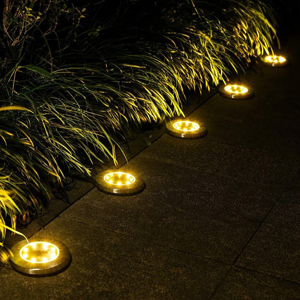 Solar Garden Ground Light Pack — alternate angle view