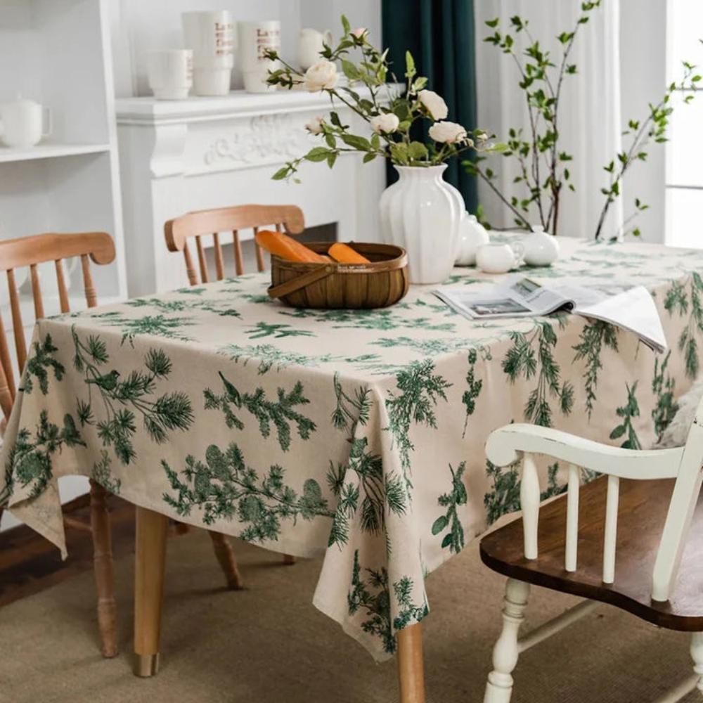 Pine Grove Cotton Dining Cloth — main product photo